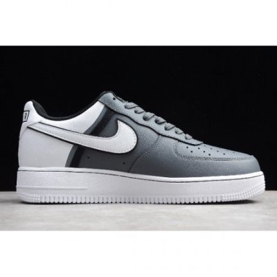 Nike Air Force 1 07 Lv8 Beyaz / Koyu Gri / Siyah Kaykay Ayakkabı Türkiye - CG8QS5OD